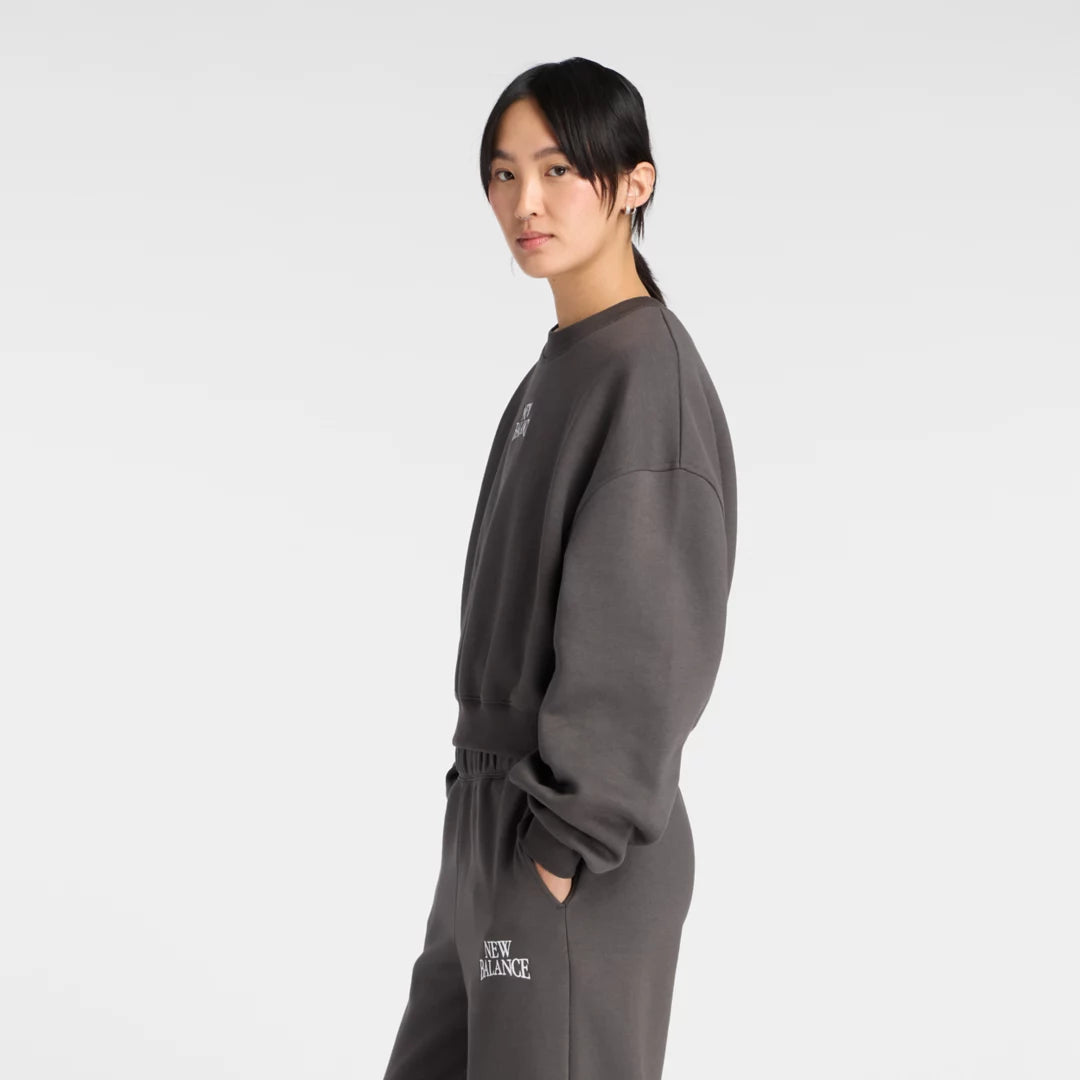 Women Trackside Fleece Crew / New Balance