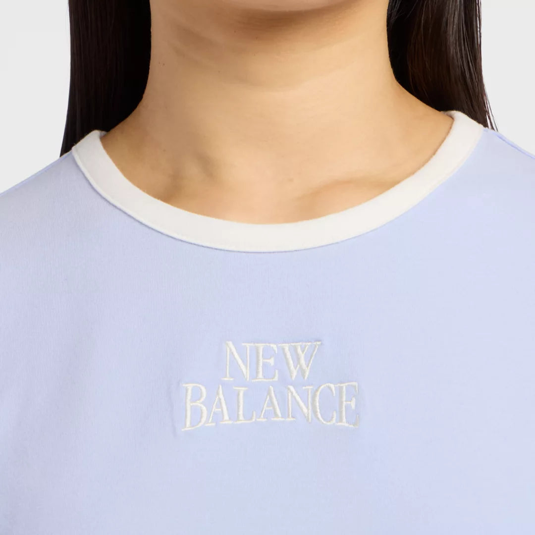 Women Trackside Ringer T-Shirt / New Balance