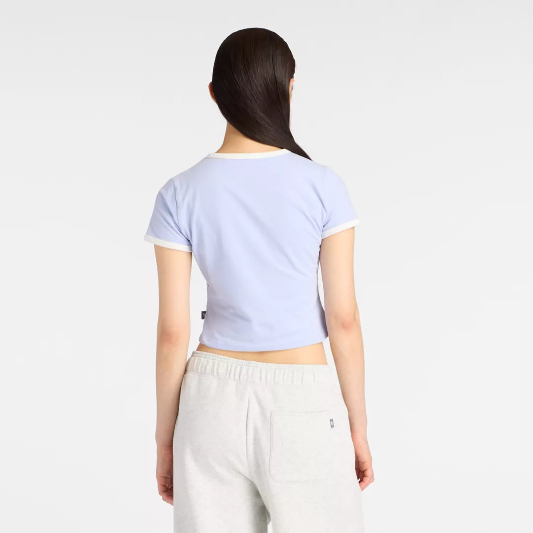 Women Trackside Ringer T-Shirt / New Balance