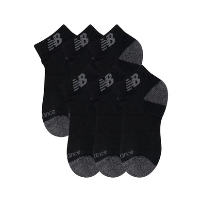 Kids Youth Active Low Cut Socks 6 Pack / New Balance