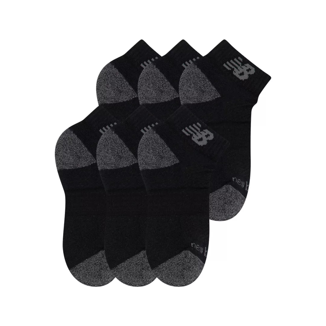 Kids Youth Active Low Cut Socks 6 Pack / New Balance