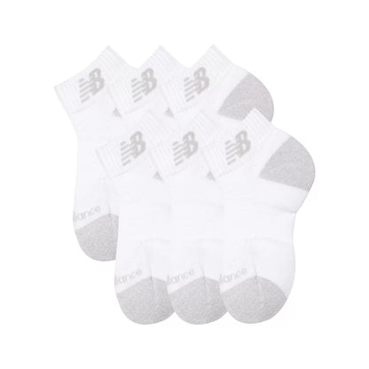 Kids Youth Active Low Cut Socks 6 Pack / New Balance