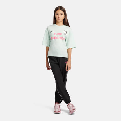 Kids Football Badge Graphic T-Shirt / New Balance