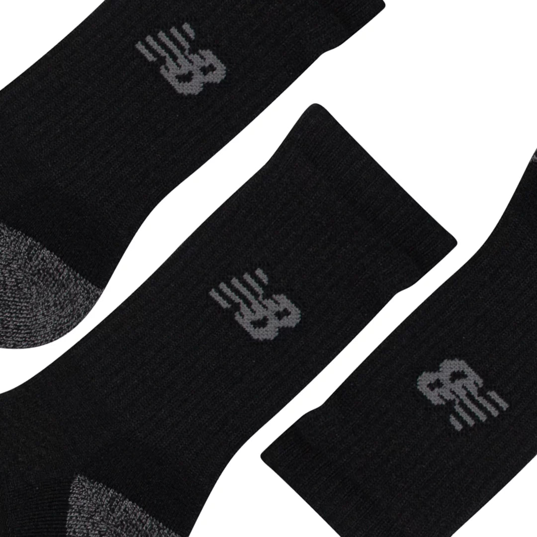 Kids Youth Active Crew Socks 3 Pack / New Balance