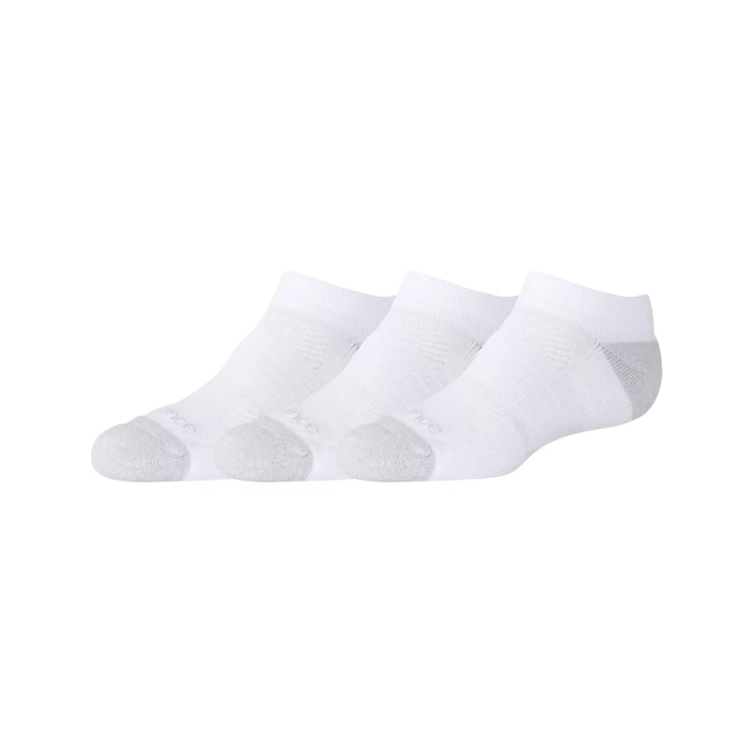 Kids Youth Active No Show Socks 3 Pack / New Balance