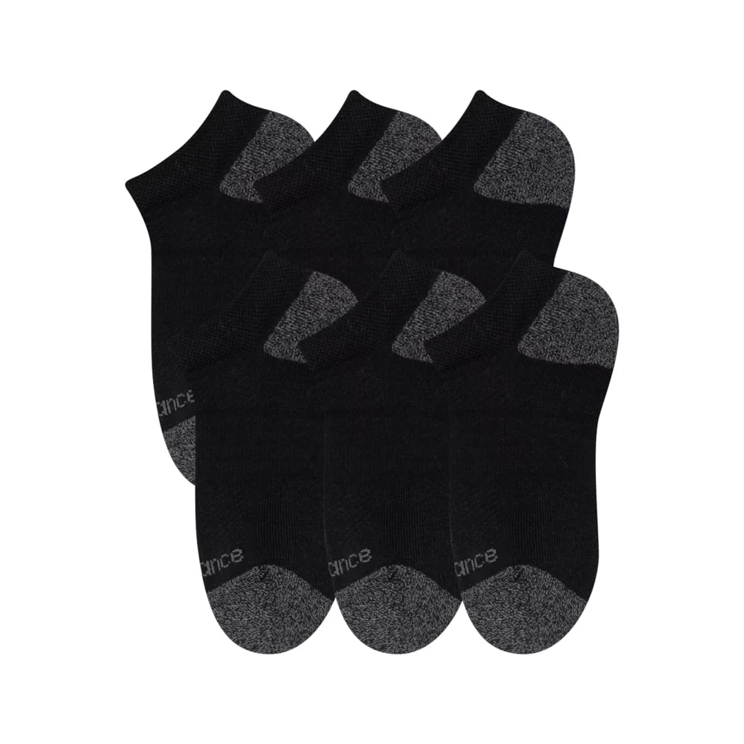 Kids Youth Active No Show Socks 6 Pack / New Balance