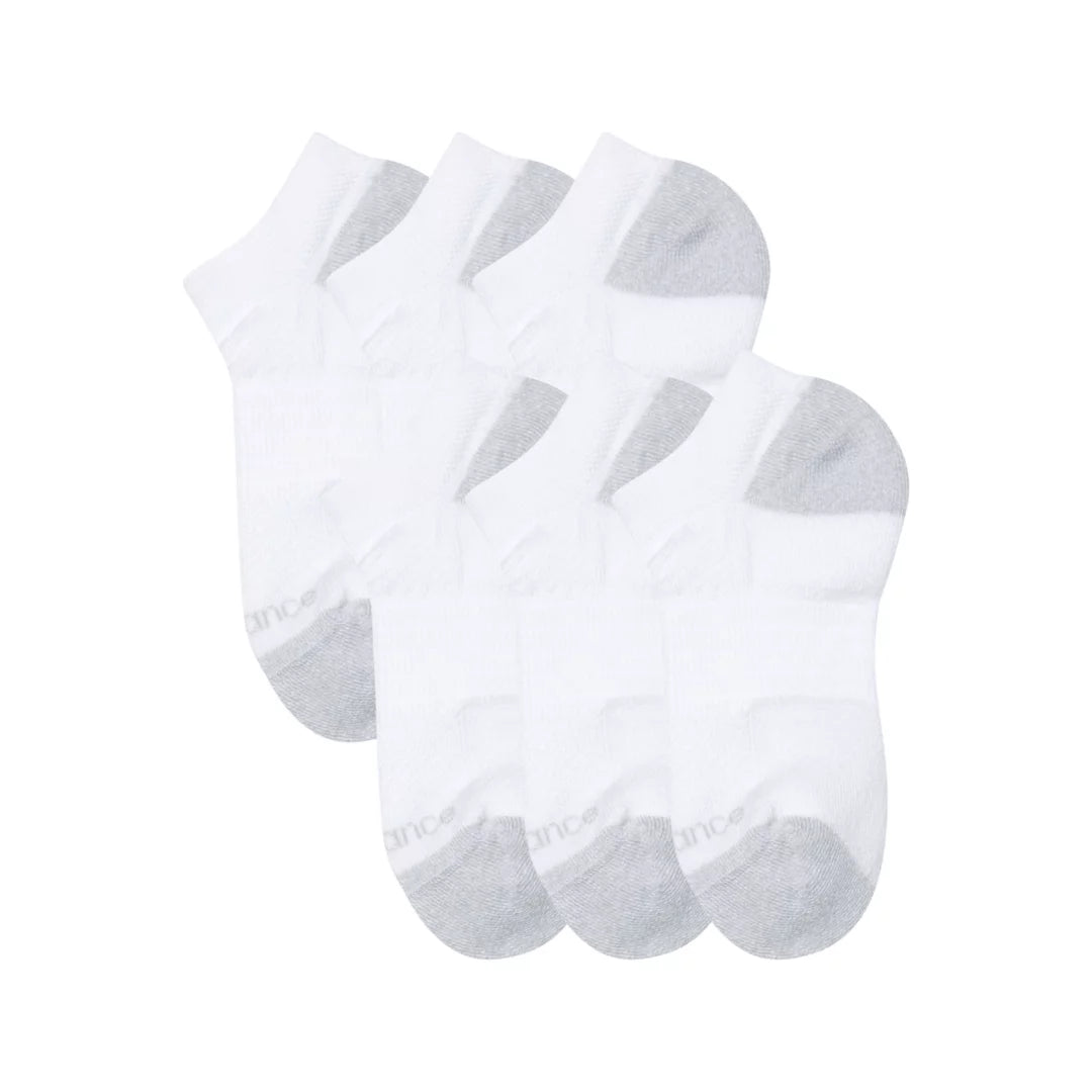 Kids Youth Active No Show Socks 6 Pack / New Balance