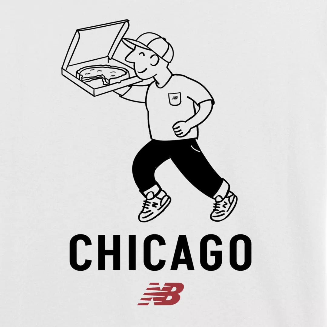 Men Chicago Character T-Shirt / New Balance