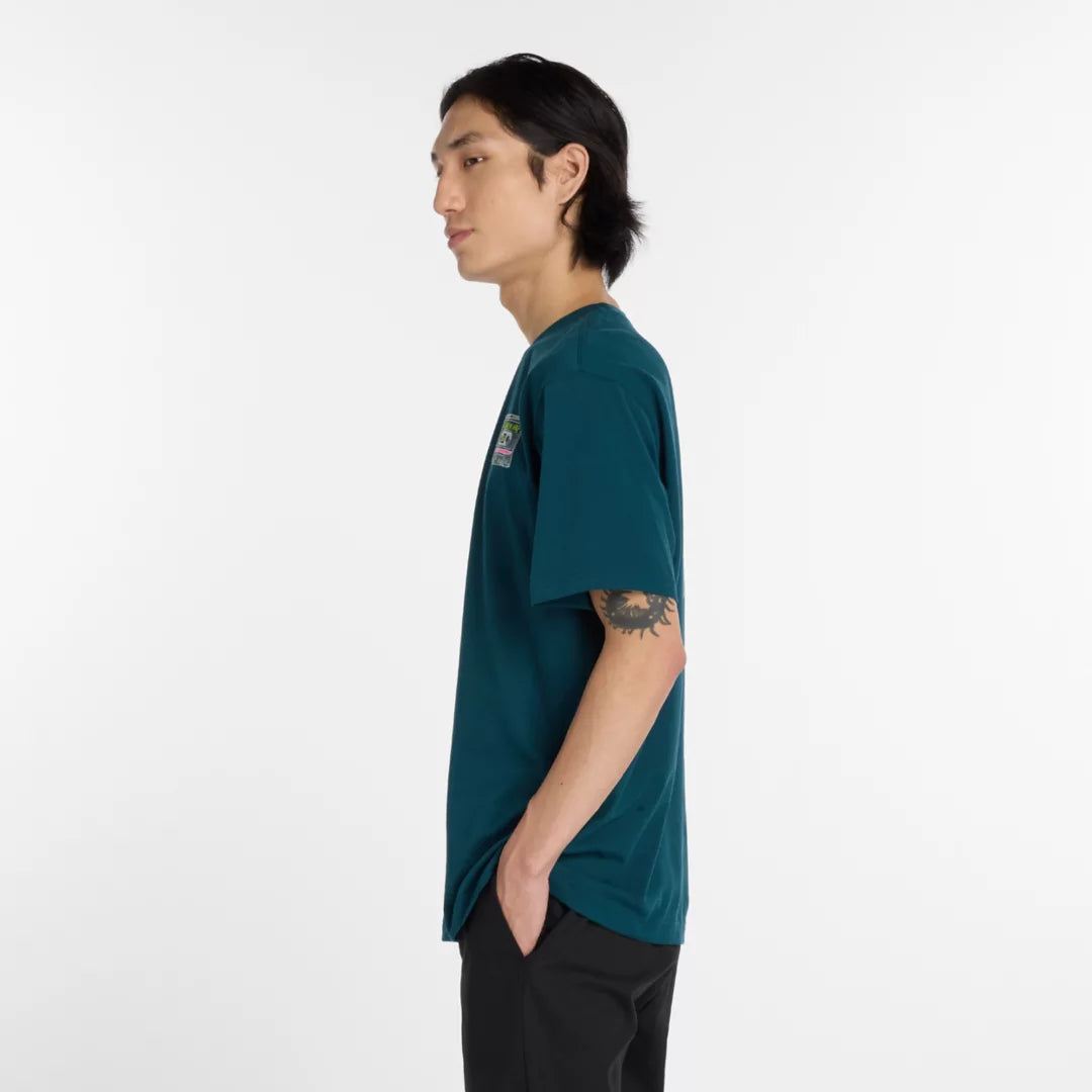 Men RBC Brooklyn Half Men's Graphic T-Shirt - Cassette / New Balance
