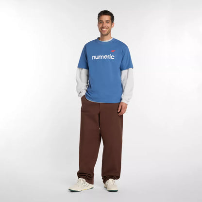 Men Numeric Linear Logo T-Shirt / New Balance