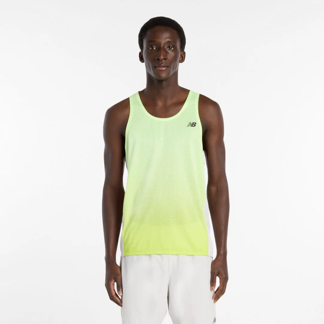 Men Viz-Tech Run Singlet / New Balance