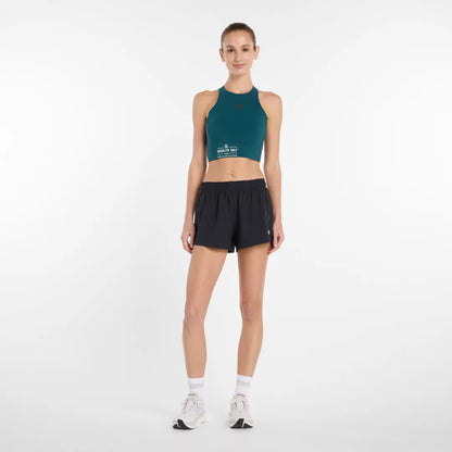 Women RBC Brooklyn Half RC Elite Storage Crop Tank / New Balance