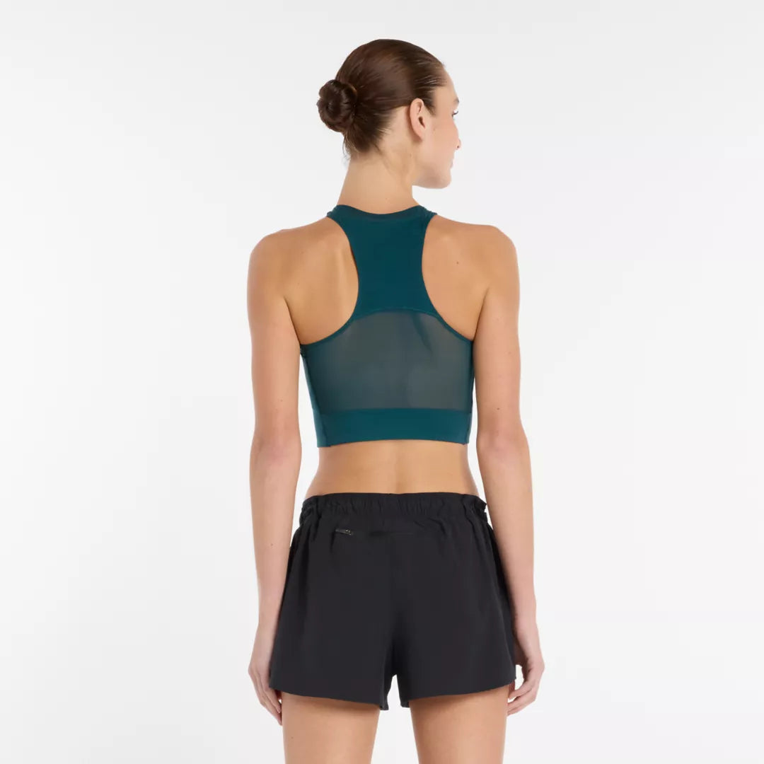 Women RBC Brooklyn Half RC Elite Storage Crop Tank / New Balance