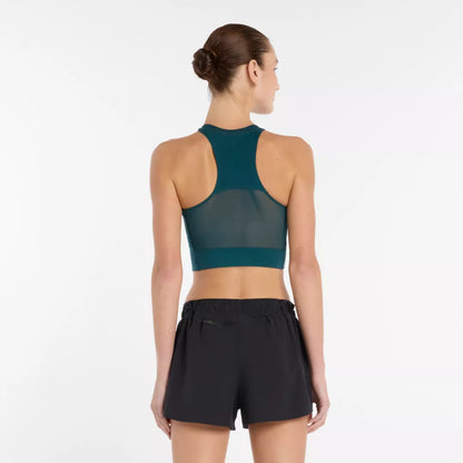 Women RBC Brooklyn Half RC Elite Storage Crop Tank / New Balance