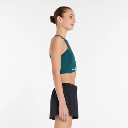 Women RBC Brooklyn Half RC Elite Storage Crop Tank / New Balance