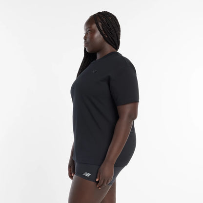 Women Athletics Jersey T-Shirt / New Balance