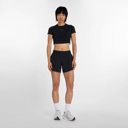 Women RBC Brooklyn Half Fast Days Fitted Crop T-Shirt / New Balance