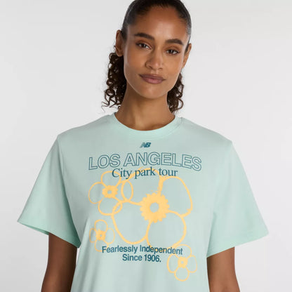 Women LA City Run Relaxed T-Shirt / New Balance