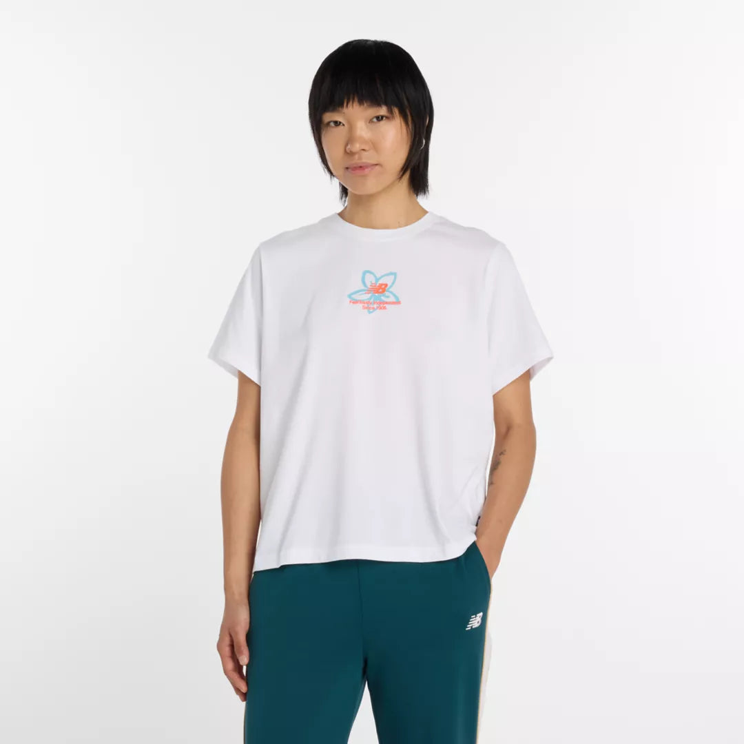 Women Boston City Run Relaxed T-Shirt / New Balance