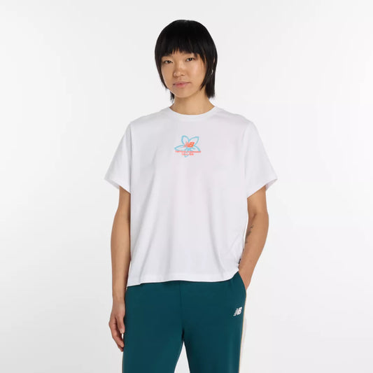 Women Boston City Run Relaxed T-Shirt / New Balance