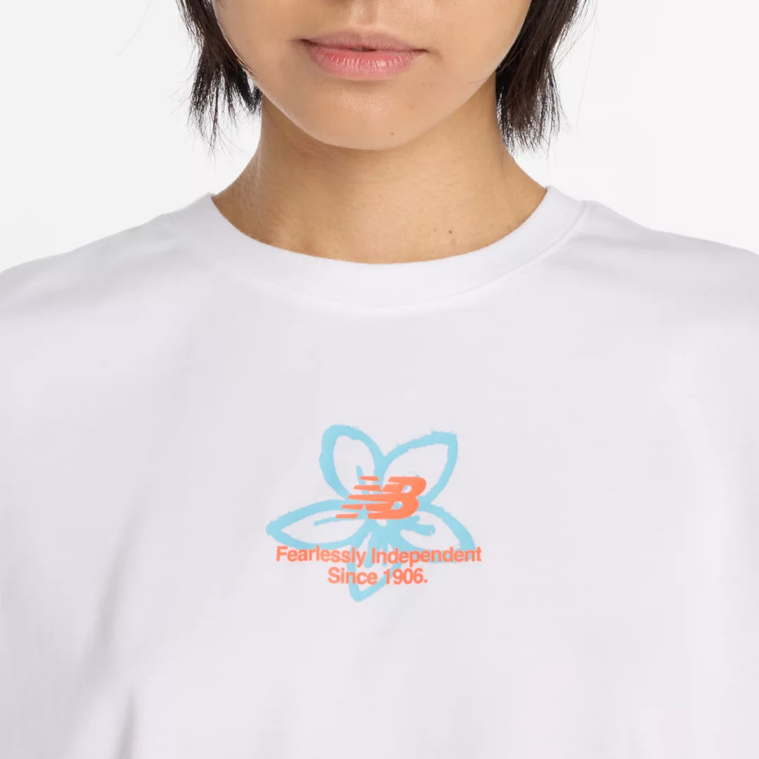 Women Boston City Run Relaxed T-Shirt / New Balance