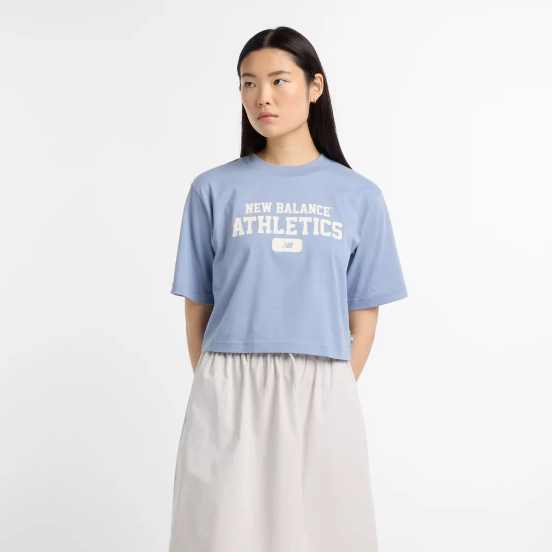 Women Heritage Relaxed T-Shirt / New Balance