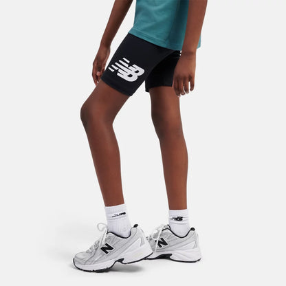 Kids Stacked Logo Cycle Short / New Balance