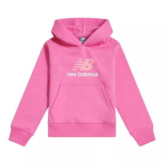 Kids BB Stacked Logo Hoodie / New Balance