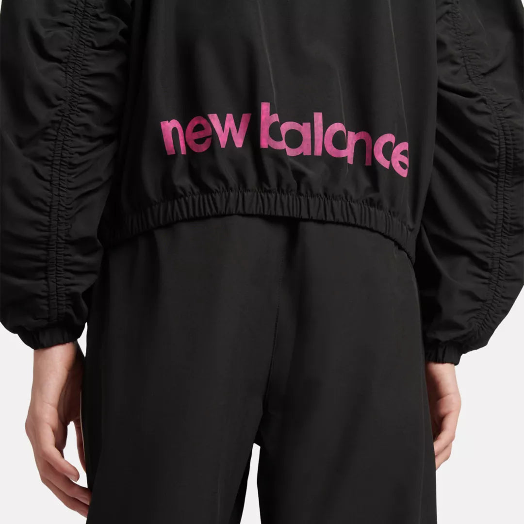 Kids Contrast Piping Track Jacket / New Balance