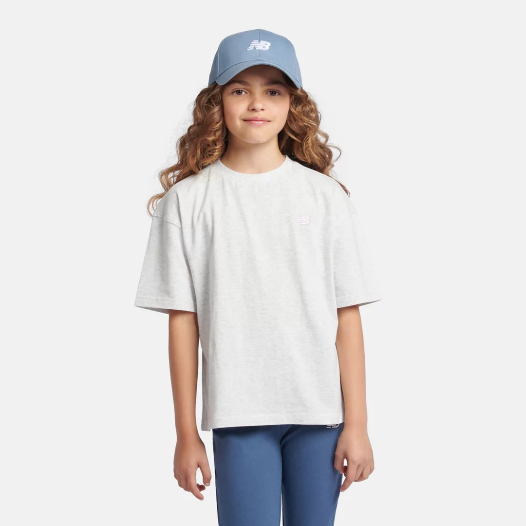 Kids Small Logo Jersey T-Shirt / New Balance