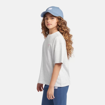 Kids Small Logo Jersey T-Shirt / New Balance