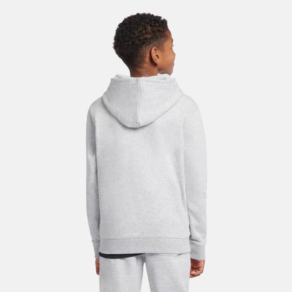 Kids French Terry Stacked Logo Hoodie / New Balance