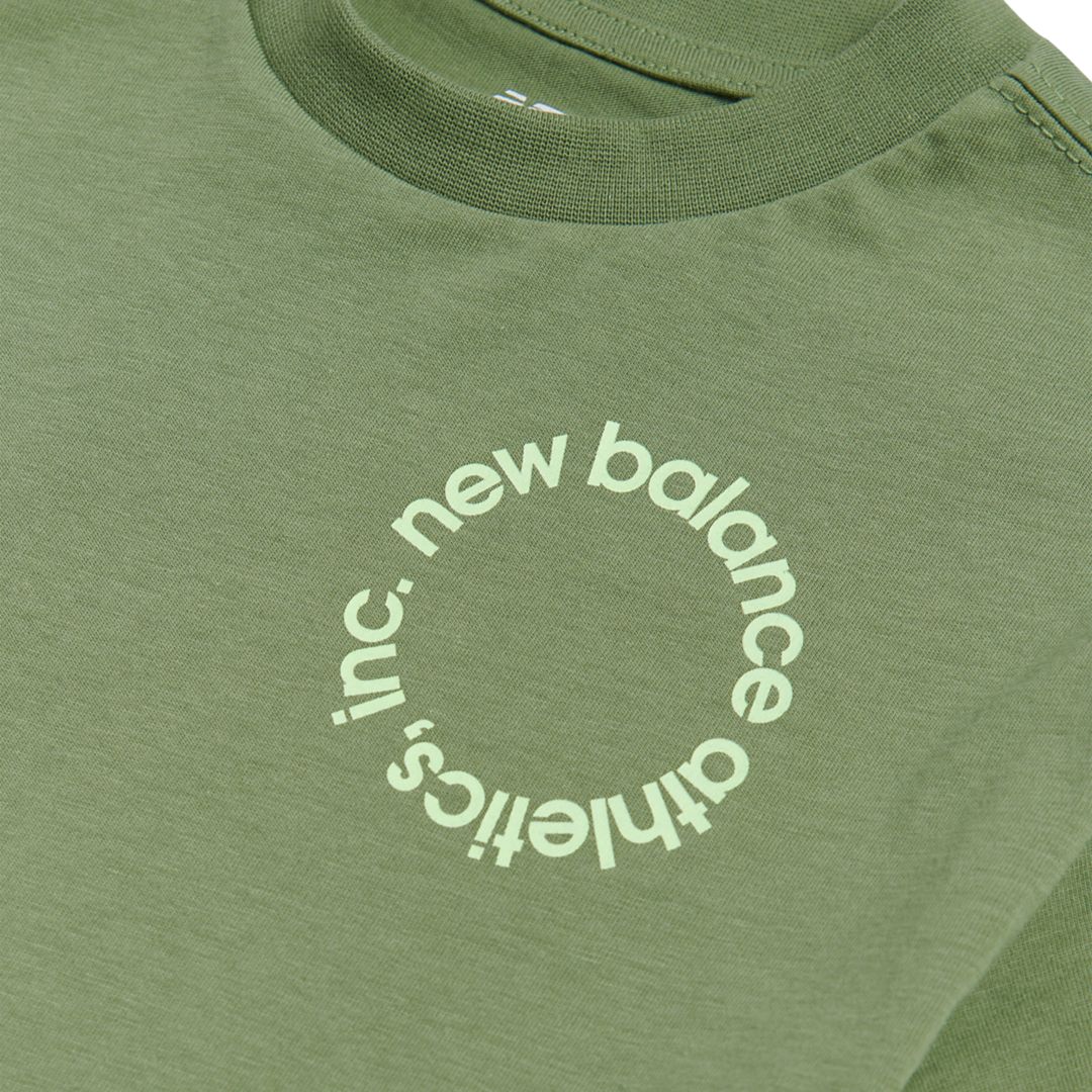 Kids Circular Logo Graphic T-Shirt / New Balance