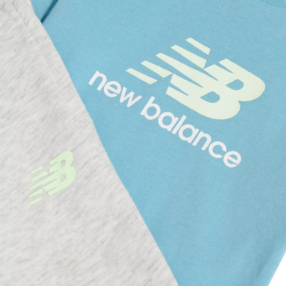 Kids Colourblock T-Shirt & Jog Set / New Balance