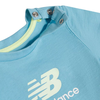 Kids Colourblock T-Shirt & Jog Set / New Balance