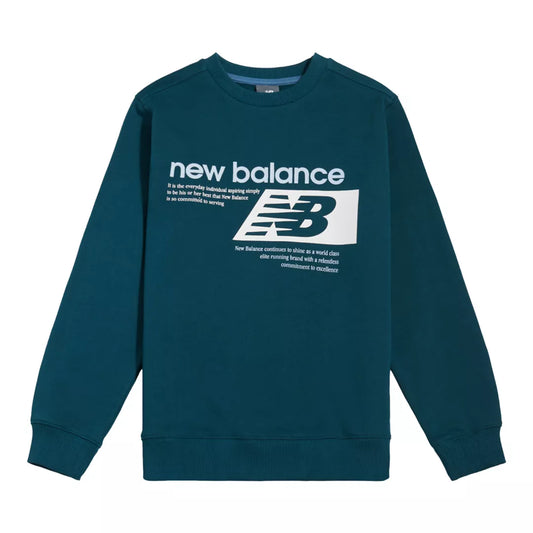Kids Athletics Relaxed Player Graphic FT Crew / New Balance