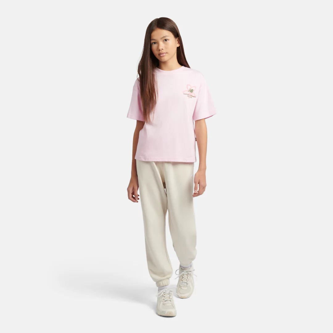 Kids Boston Floral Graphic T-Shirt / New Balance