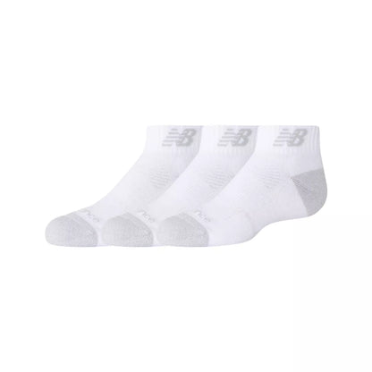 Kids Youth Active Low Cut Socks 3 Pack / New Balance