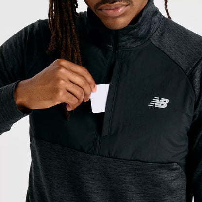 Men RC Essential Heat Grid 1/2 Zip / New Balance