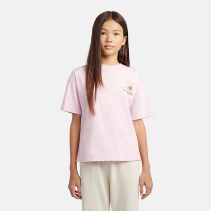 Kids Boston Floral Graphic T-Shirt / New Balance