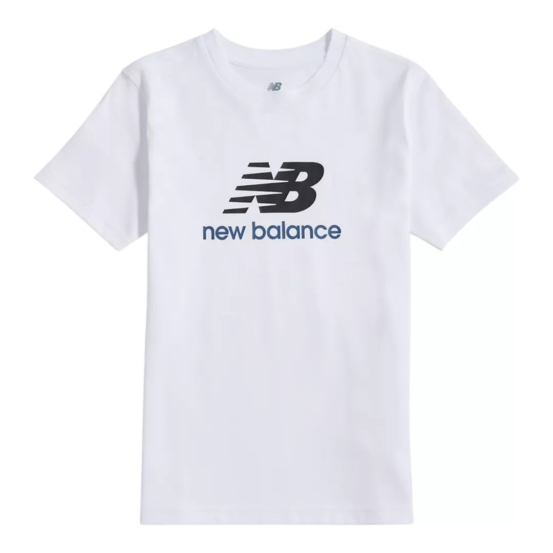 Kids Stacked Logo T-Shirt / New Balance