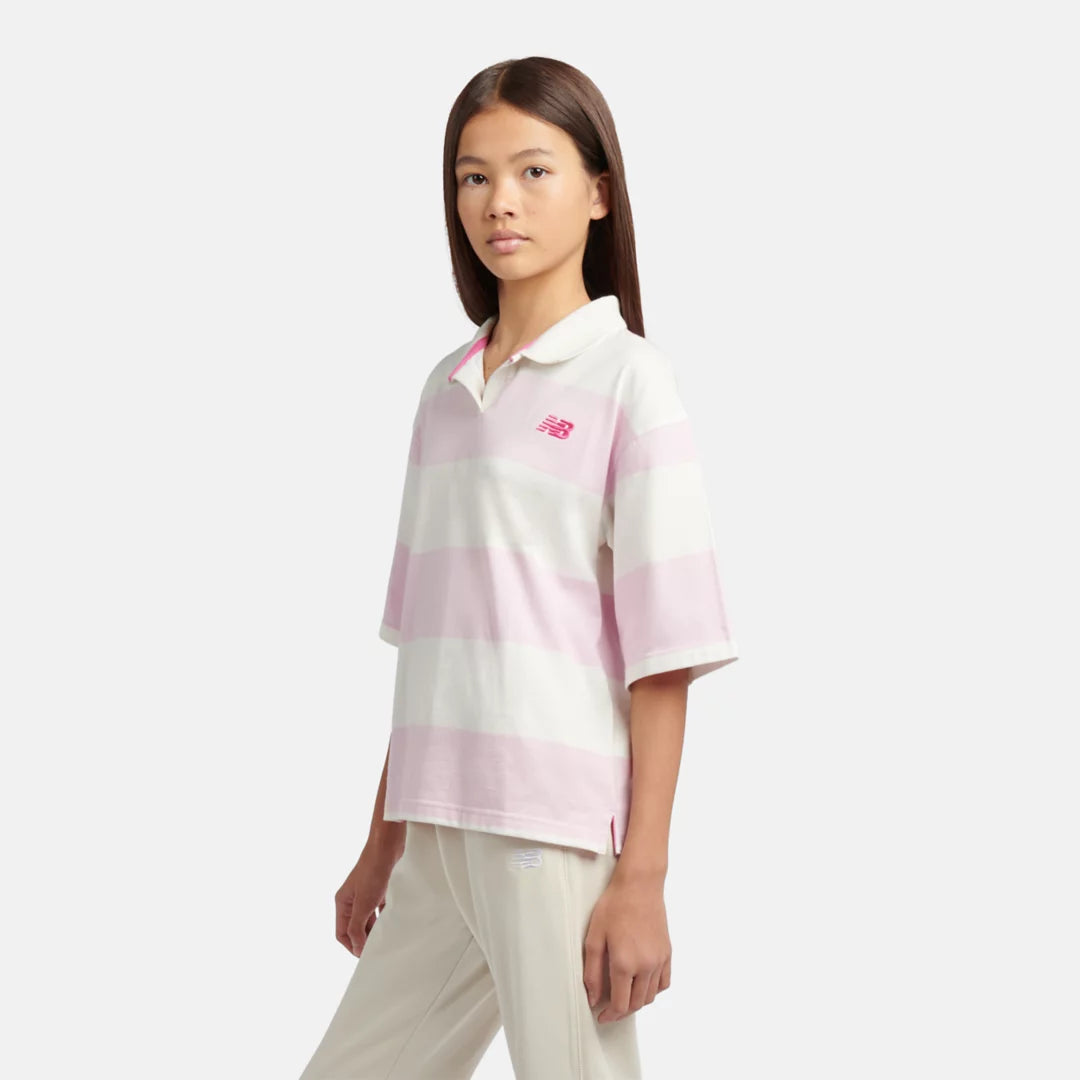 Kids Striped Rugby Polo / New Balance