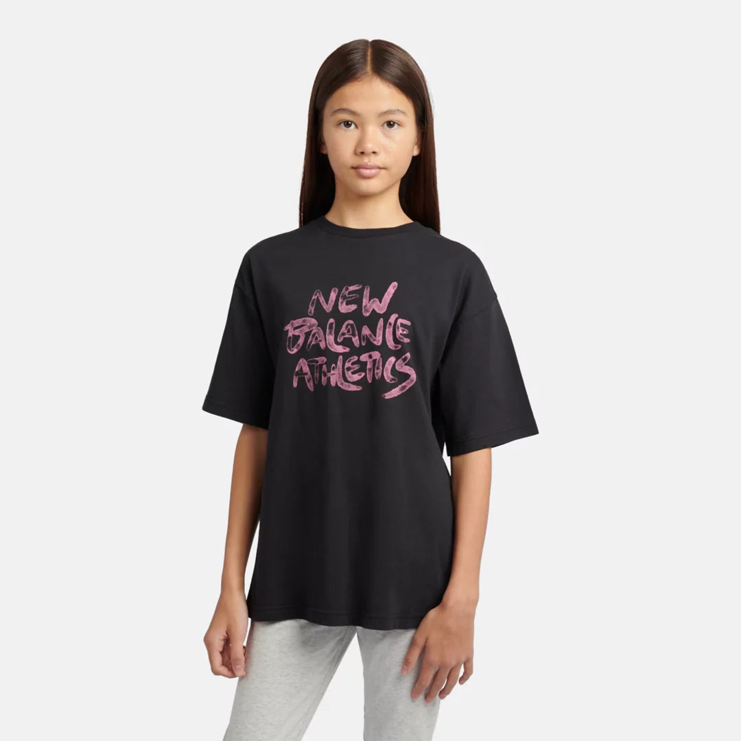 Kids Athletics Graffiti Graphic T-Shirt / New Balance