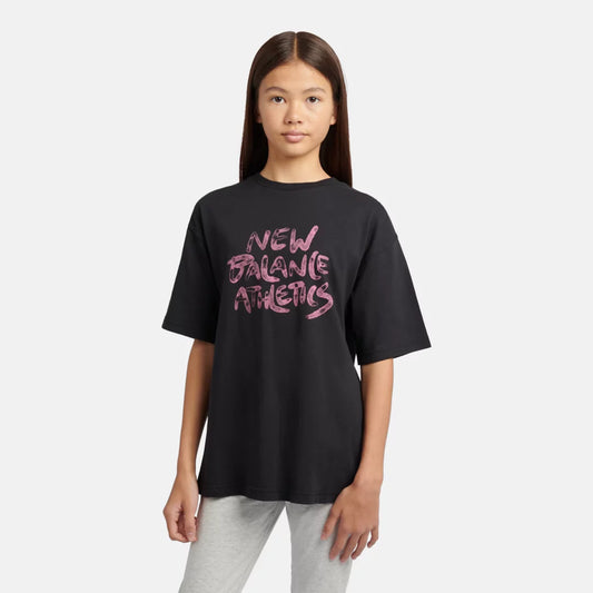 Kids Athletics Graffiti Graphic T-Shirt / New Balance