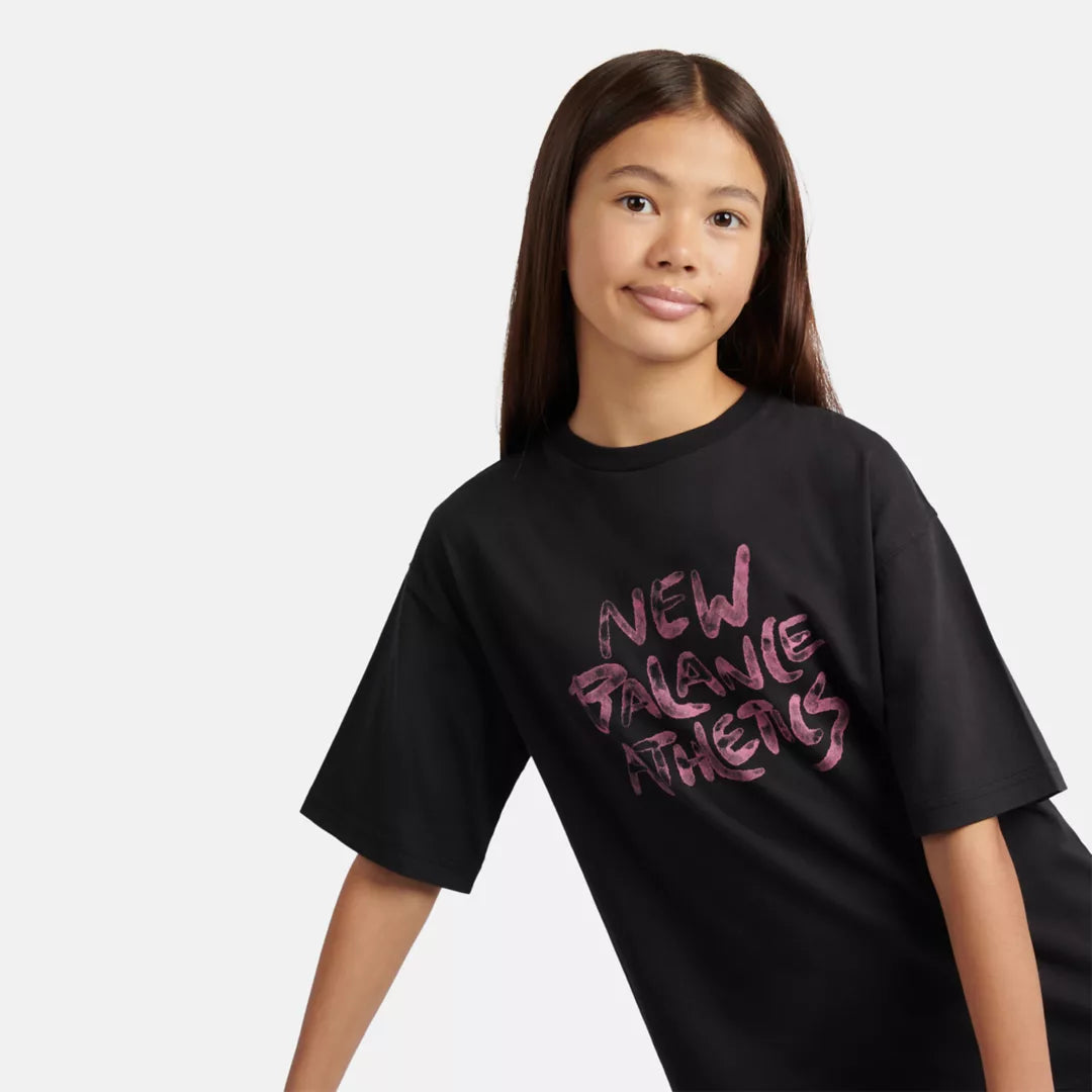 Kids Athletics Graffiti Graphic T-Shirt / New Balance